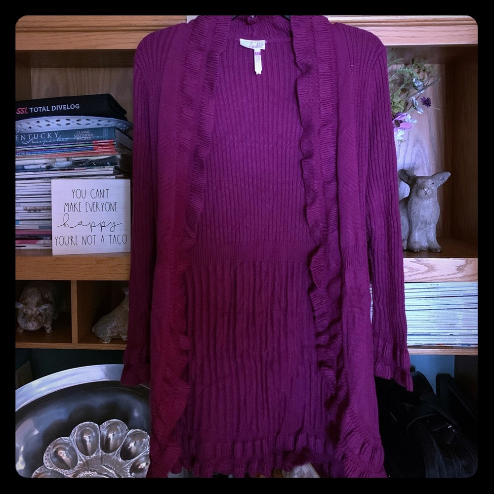 Matilda Jane long sleeve cardigan girls 12